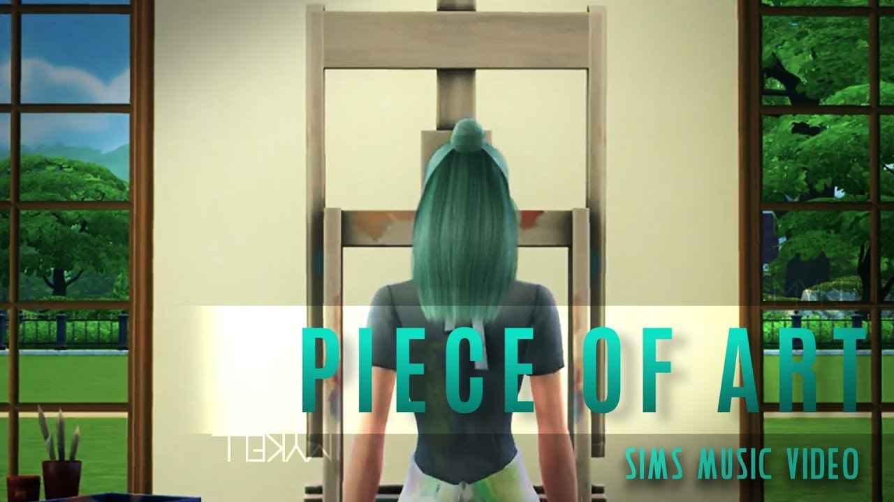 KIRA - Piece of Art feat. GUMI (Sims 4 Music Video)
