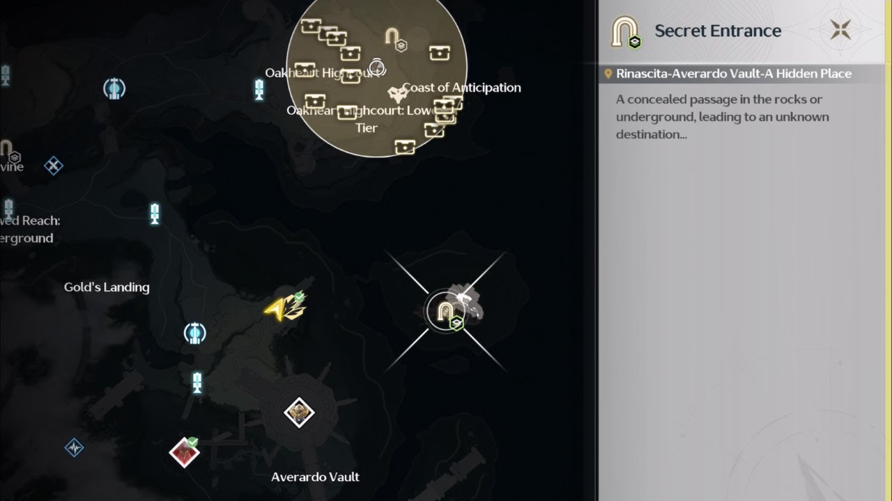 How to Access Secret Entrance in Averardo Vault - Rinascita - Wuthering Waves