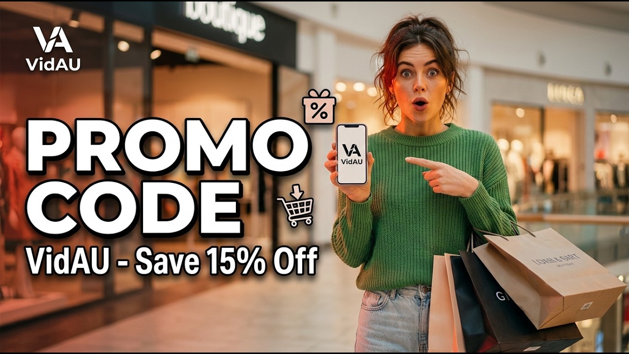 VidAU Promo Code 🛒 Unlock The Best VidAU Coupon Deals NOW
