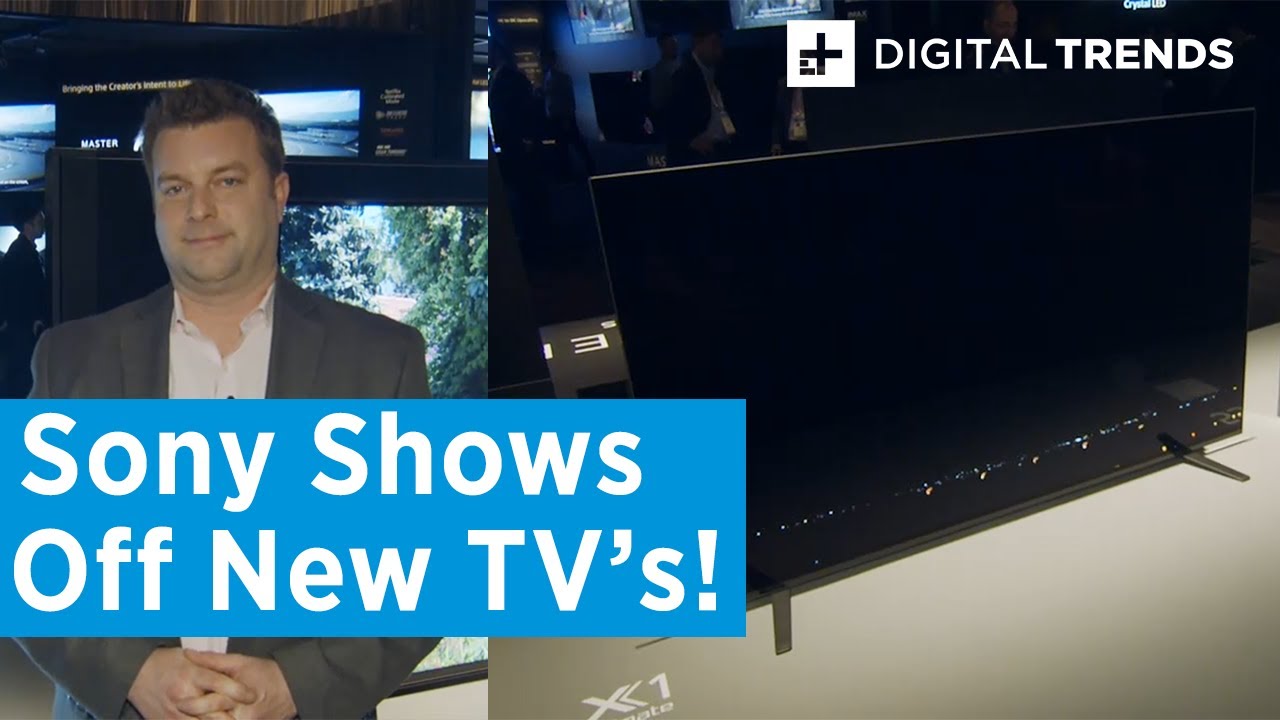 Sony TV Lineup | Hands-On at CES 2020