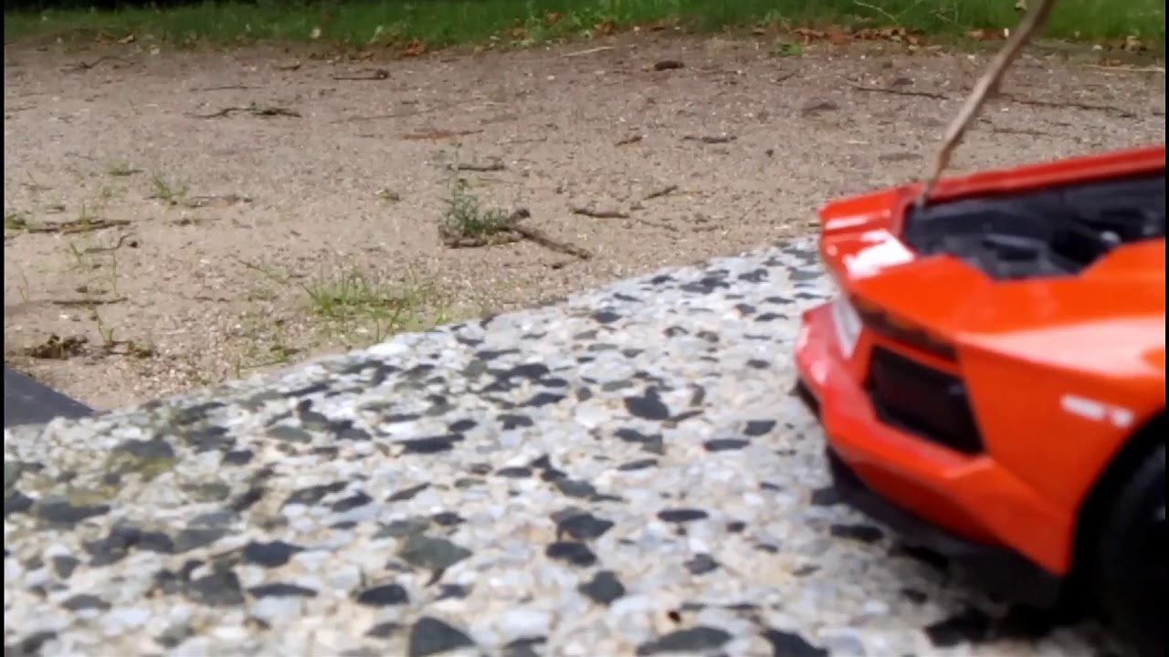 Erstes ModelAuto der Lamborghini Aventador (Erstes Viedeo)