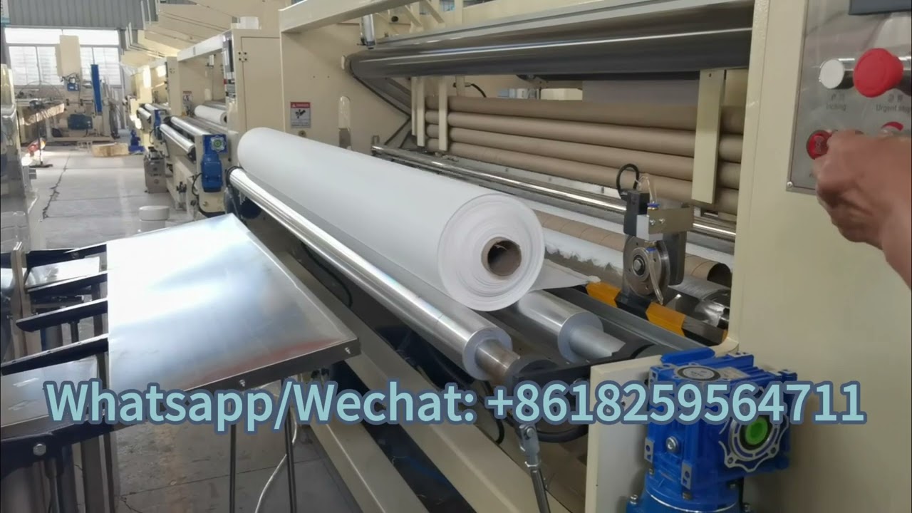Full automatic maxi roll without emboss production line