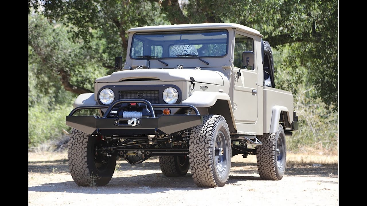 ICON FJ45 #75 New School Restored And Modified Toyota Land Cruiser FJ40