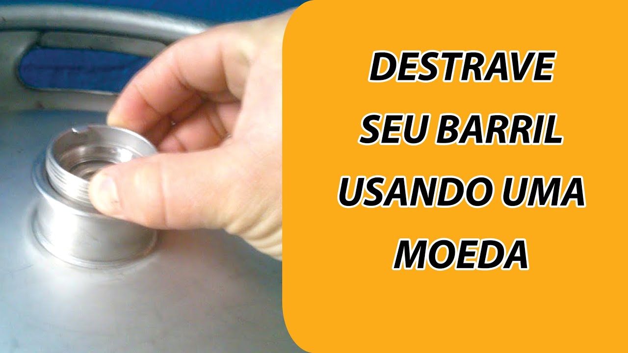 Barril travado? Abra sem danificar utilizando uma moeda! | FAZ CERVEJA