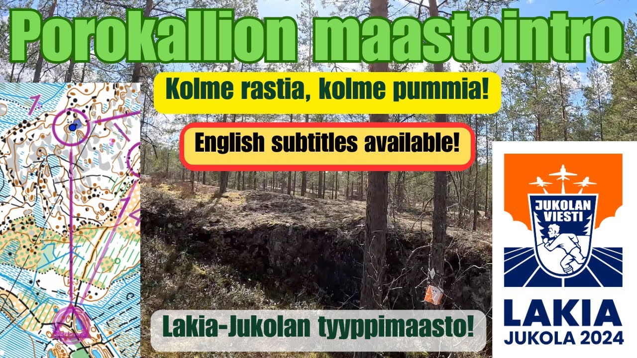 Jukola 2024 | Porokallion harjoitusmaaston intro 🦌