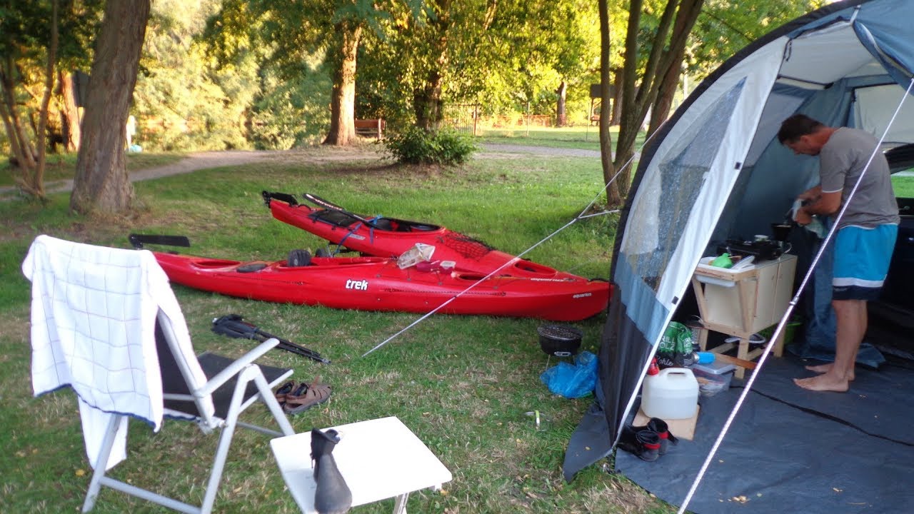 Kajakreise auf der Saale 2.Teil