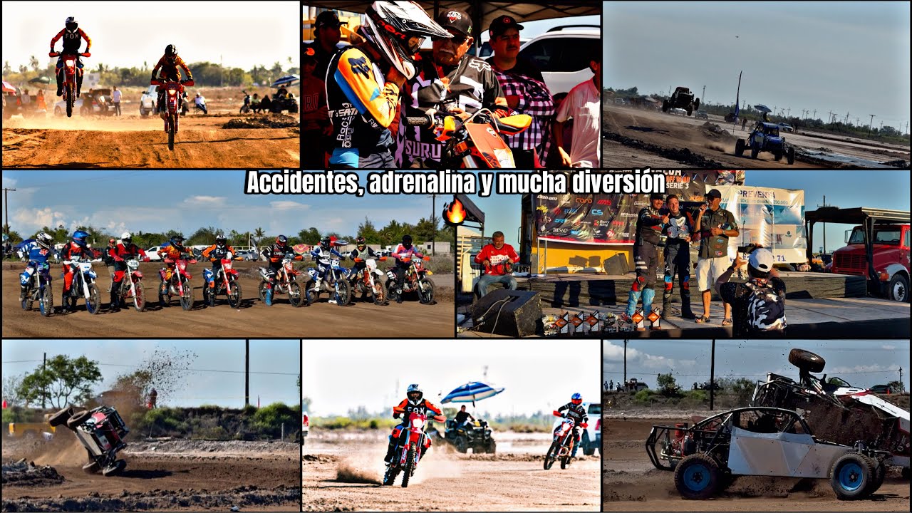 ESTA FUE MI PRIMER CARRERA PROFESIONAL EN PISTA DE MOTOCROSS🏁 ME CAI DE LA MOTO😳‼️