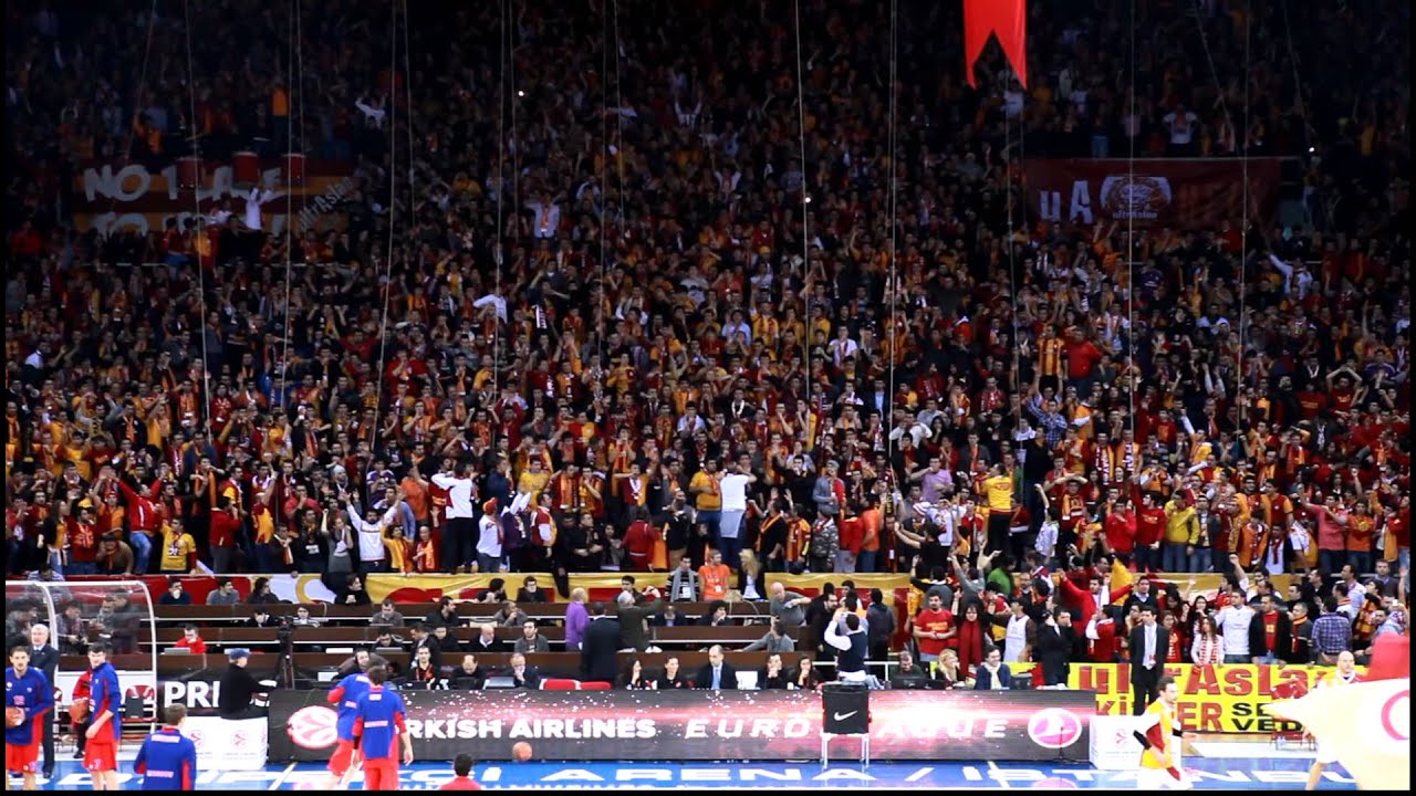 Galatasaray MP - CSKA Moscow " Desibel ölçümü Omuz Omuza"