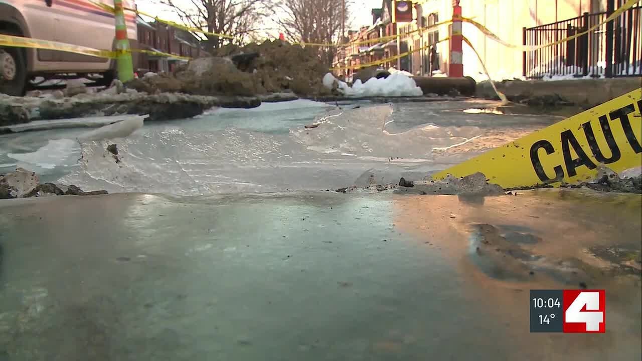 Cold weather keeps adding challenges with continued water main breaks