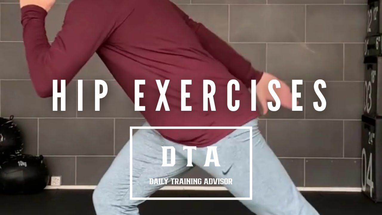 3 Hip Exercises With Sliding Discs
