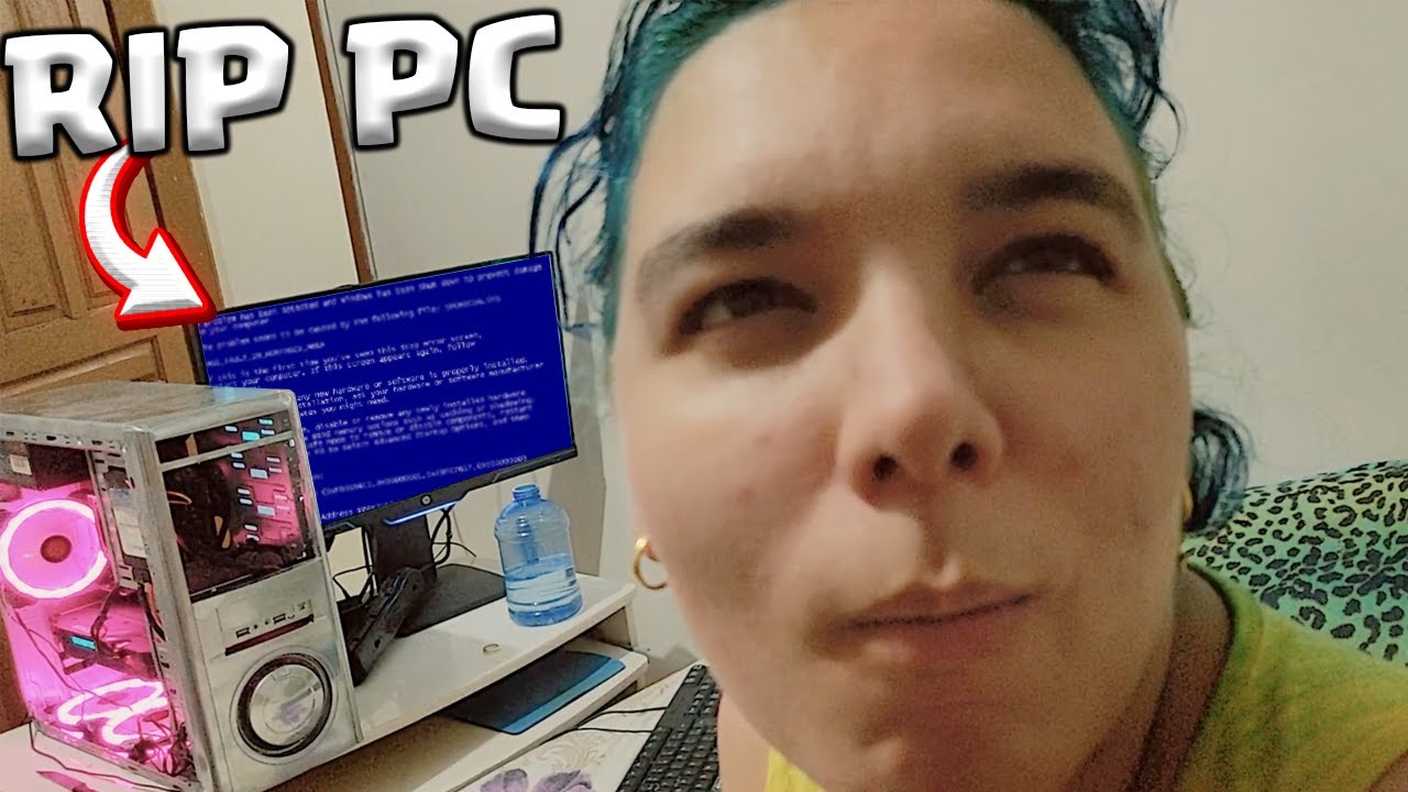 QUEIMEI O PC DA ANNA BANANA ! *denovo*