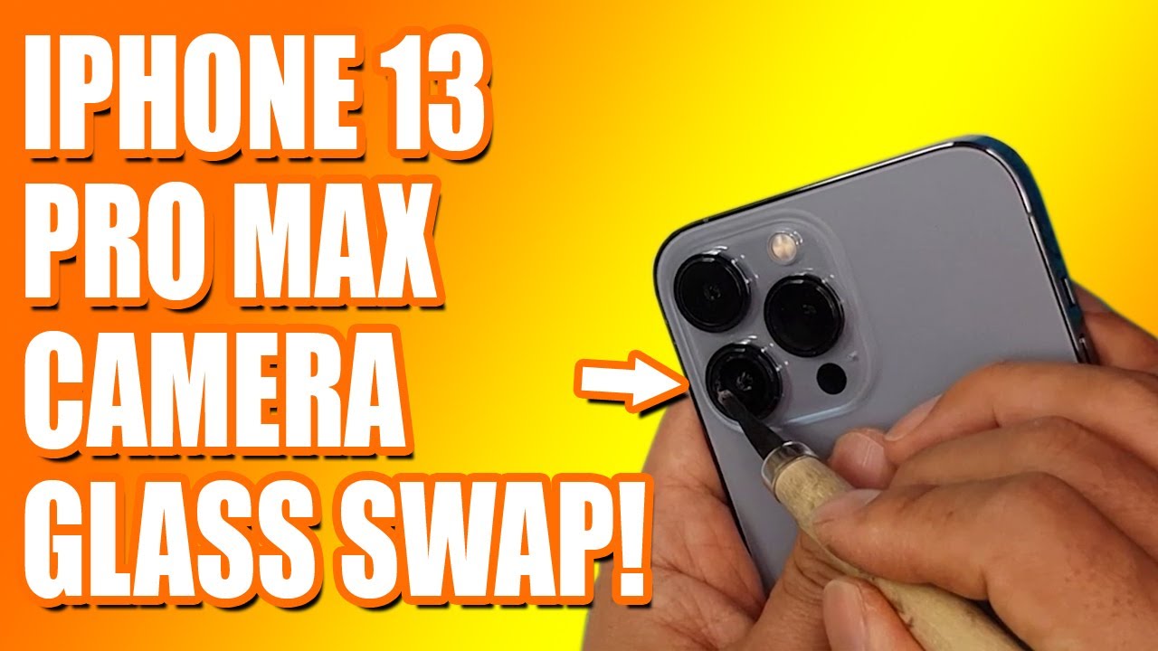 SIMPLE FIX FOR DIY! iPhone 13 Pro Max Camera Glass Replacement | Sydney CBD Repair Centre