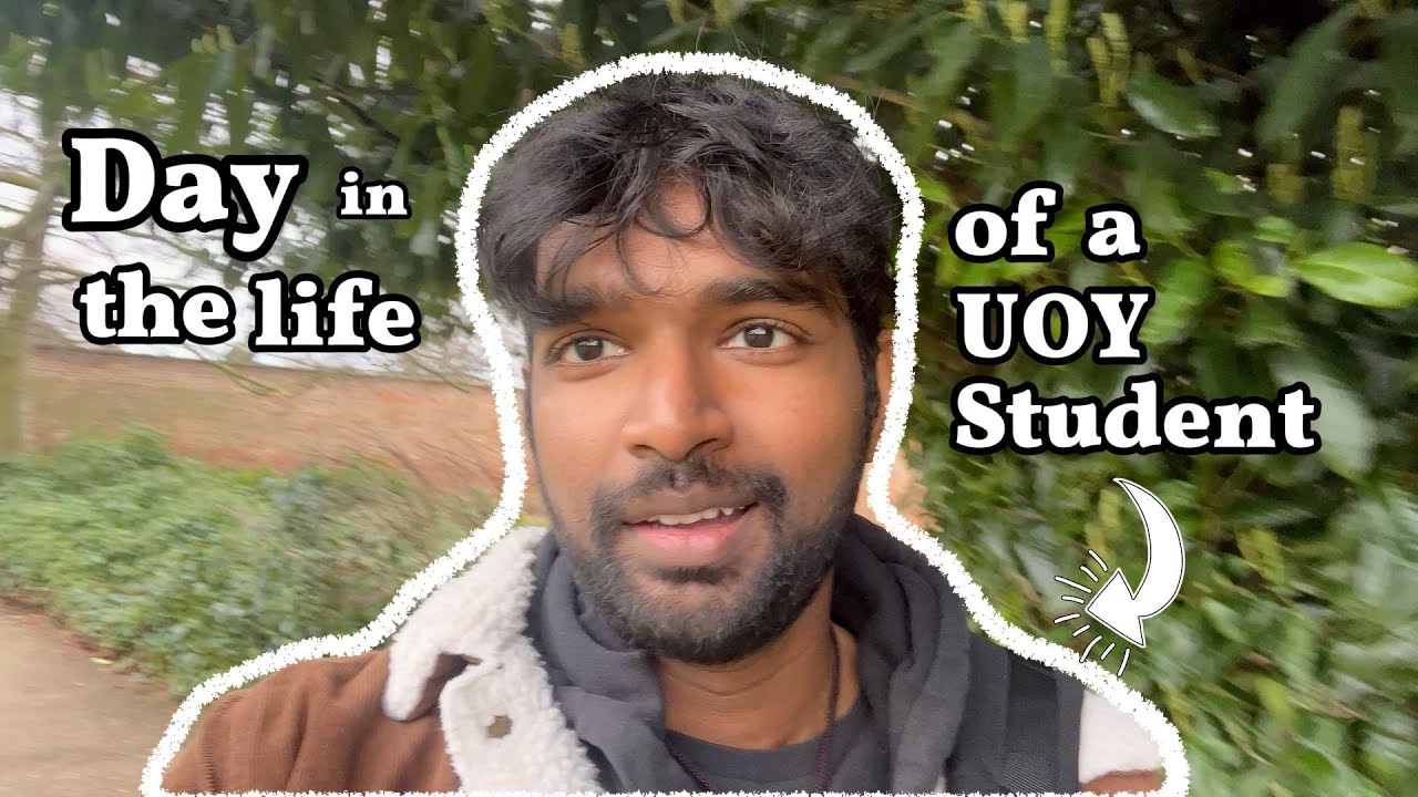 A day in my life studying PPE  in University of York| International student Experience