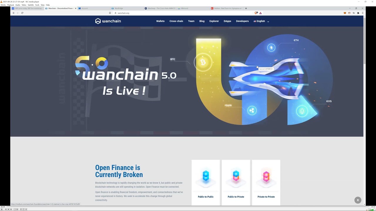 What is Wanchain? Defi? #relistxrp #letmework