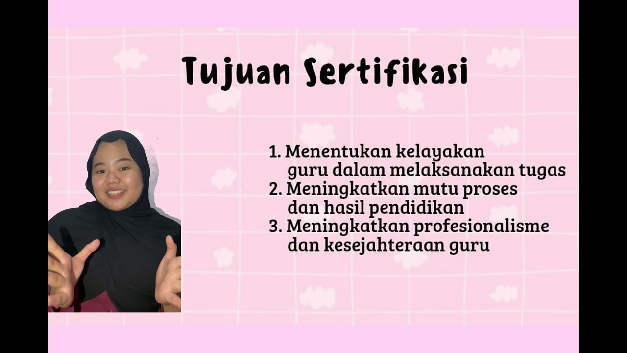 Kualifikasi dan sertifikasi 