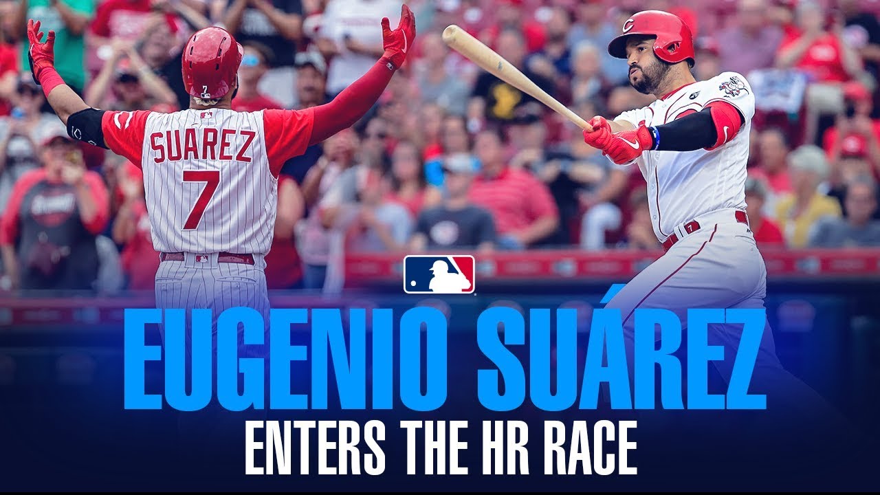 Eugenio Suárez - Reds slugger SNEAKS into HR Race, chases 50 home runs