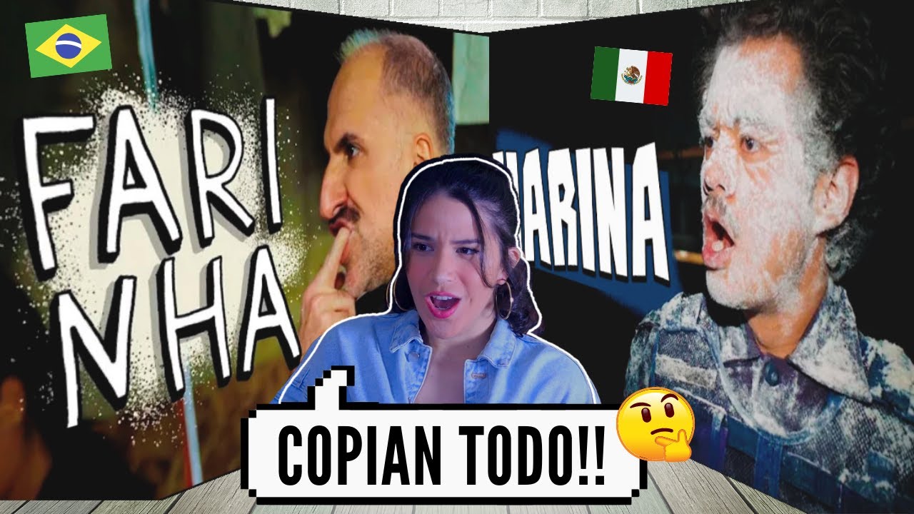 REACCIÓN a HARINA Versión BRASILEÑA vs MEXICANA| Cumbion bien loquinho 😂 Reacción a BACKDOOR