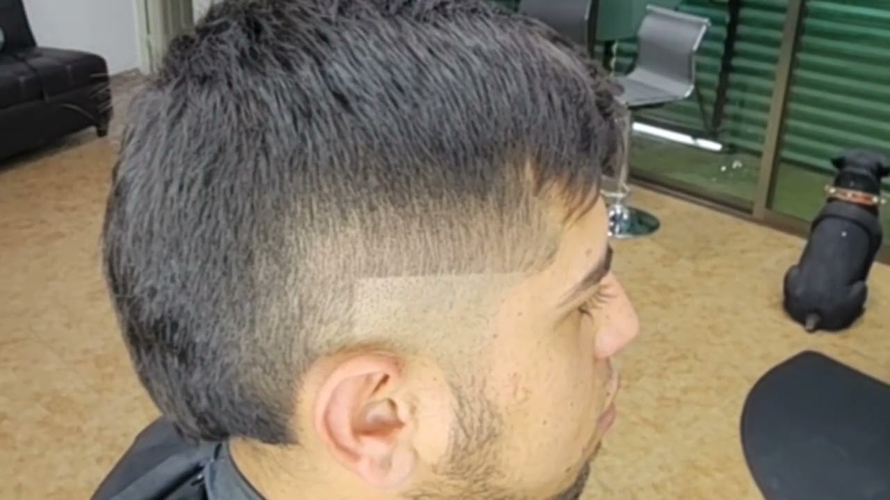 como hacer un peinado los cuadros la barbería tiene un secreto y este es  la vaca Lola