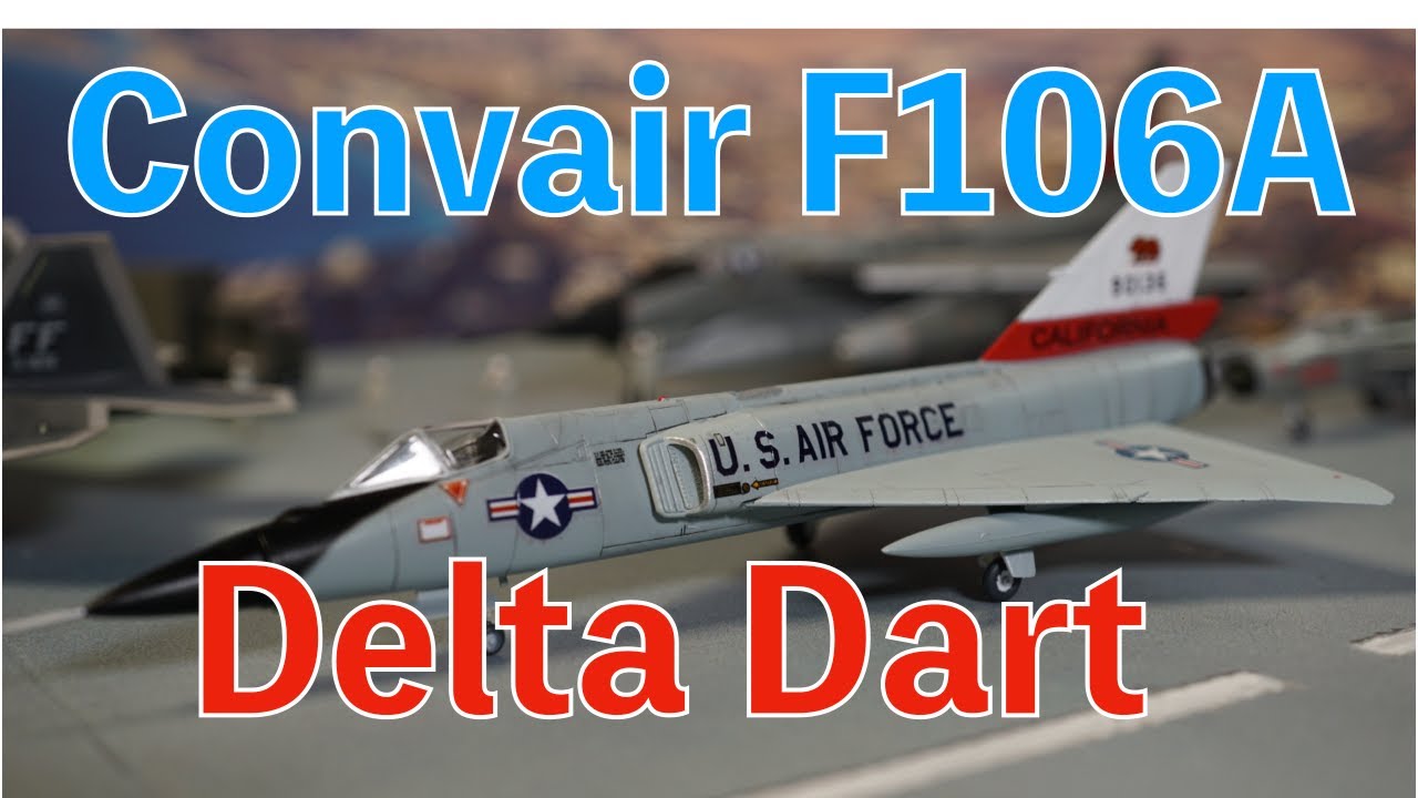 1/144 Convair F106A Delta Dart.made by F-toys.エフトイズ　デルタダート戦闘機.#candytoy