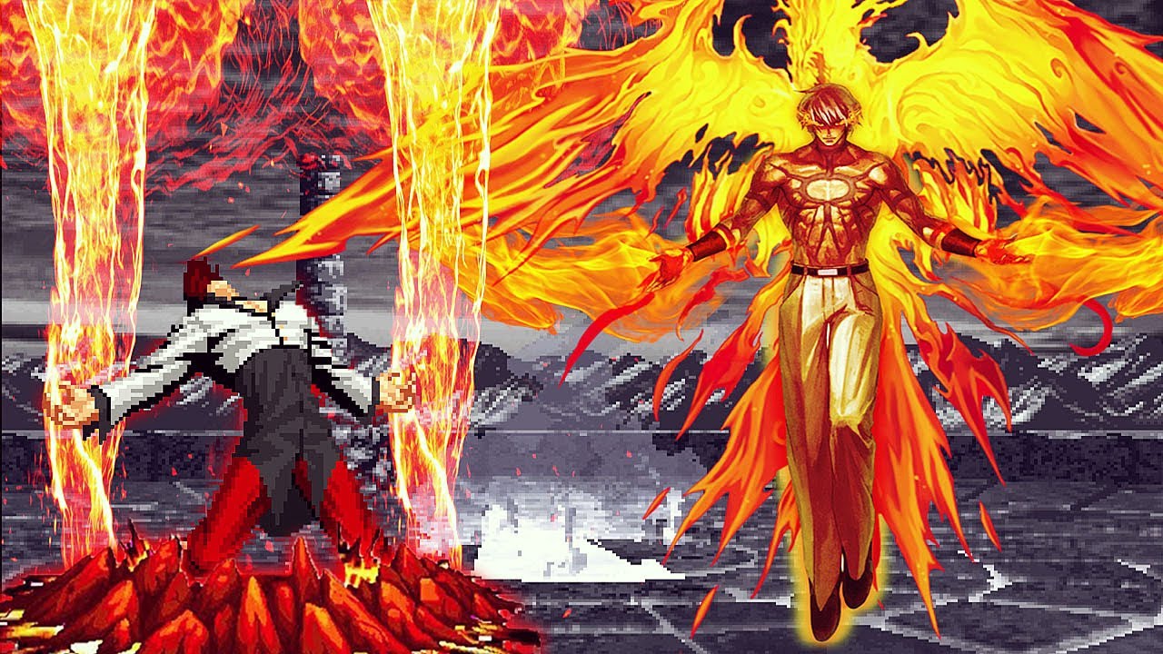 [KOF Mugen] Iori Yasakani FL Team Vs Phoenix Orochi Team