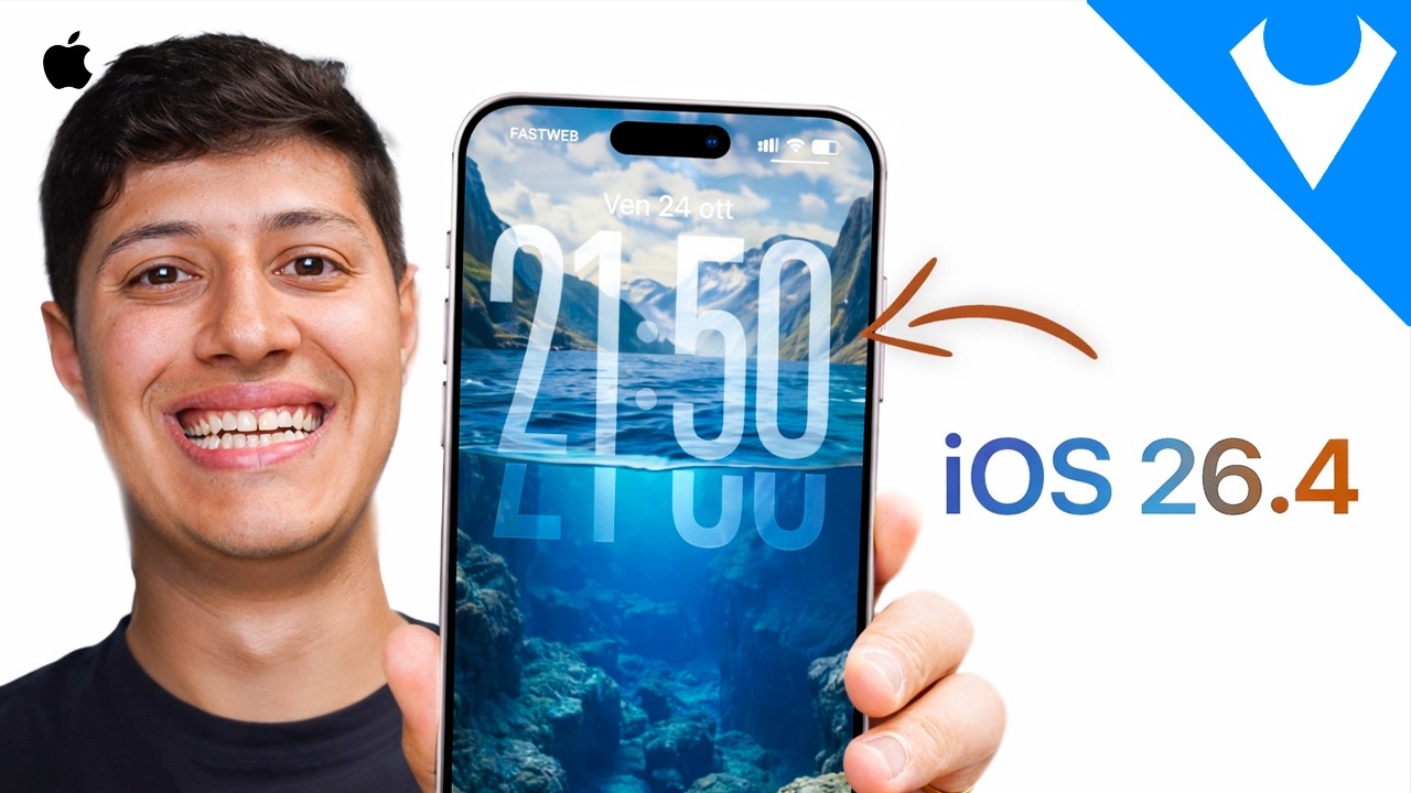 ATUALIZOU! iOS 26.4 N&Atilde;O ESPERAVA ISSO no iPhone! Novos Emoji e LEI FELCA!