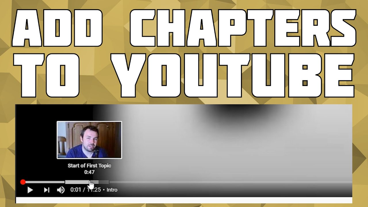 How to Add Chapters to Your YouTube Videos! YOUTUBE NEW FEATURE!