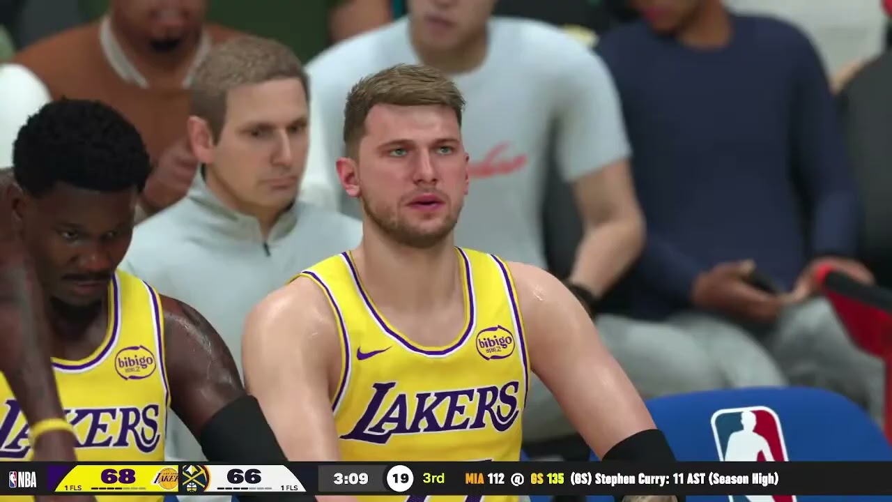 LAKERS VS NUGGETS Q2 HIGHLIGHTS || NBA2K26 SIMULATION || JAN 20 2025