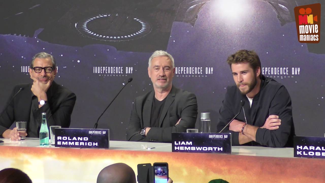 Independence Day 2 - full press conference Berlin (2016) Liam Hemsworth Jeff Goldblum