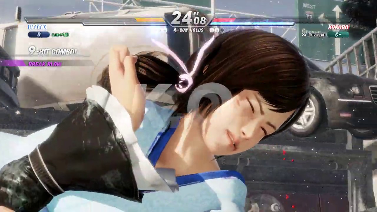 DoA 6 Helena vs Kokoro