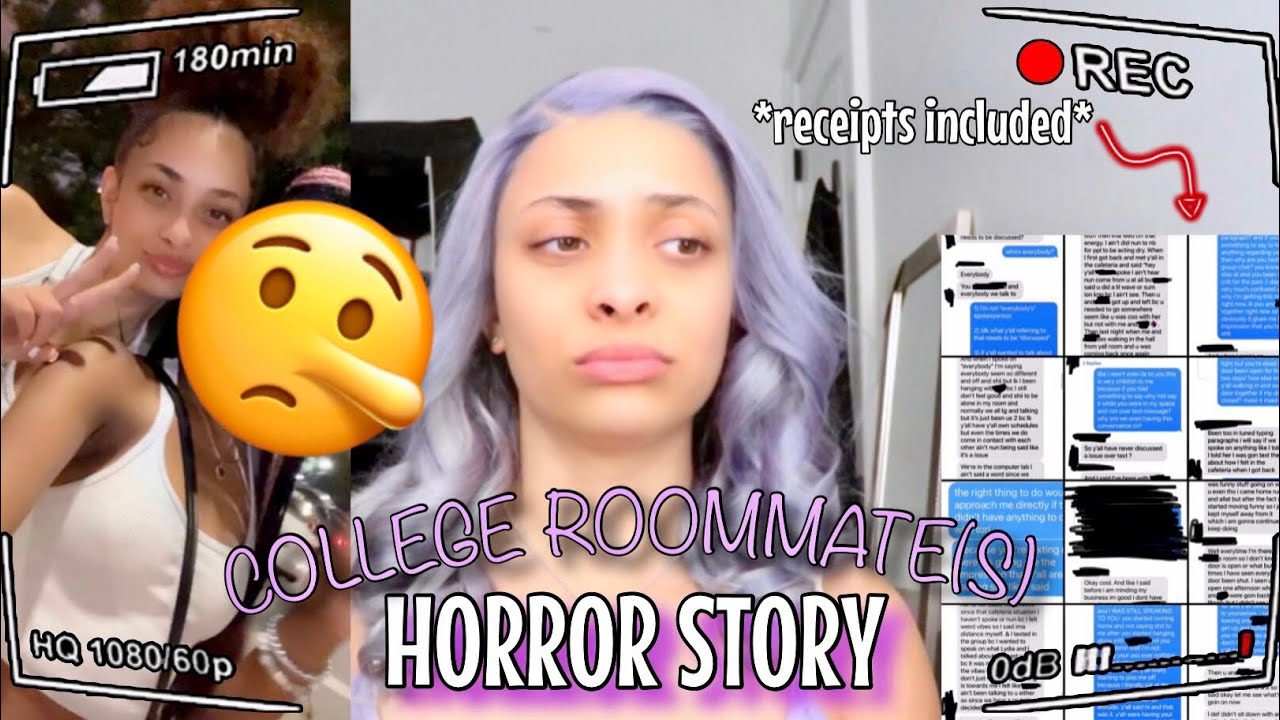 STORYTIME: MY COLLEGE ROOMMATE HORROR STORY (w/ RECEIPTS)☕️ | lydcenzo