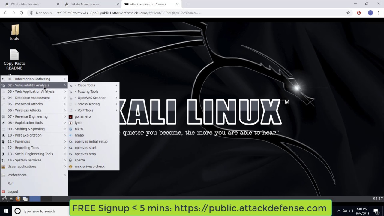 AttackDefense CTF Launch!
