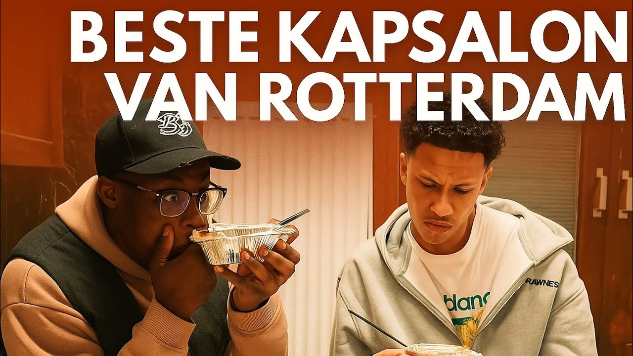 DE BESTE KAPSALON VAN ROTTERDAM ! 😱🍟 | MET LANGA !