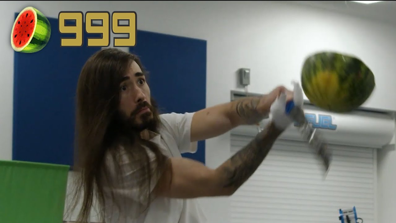 Real Life Fruit Ninja