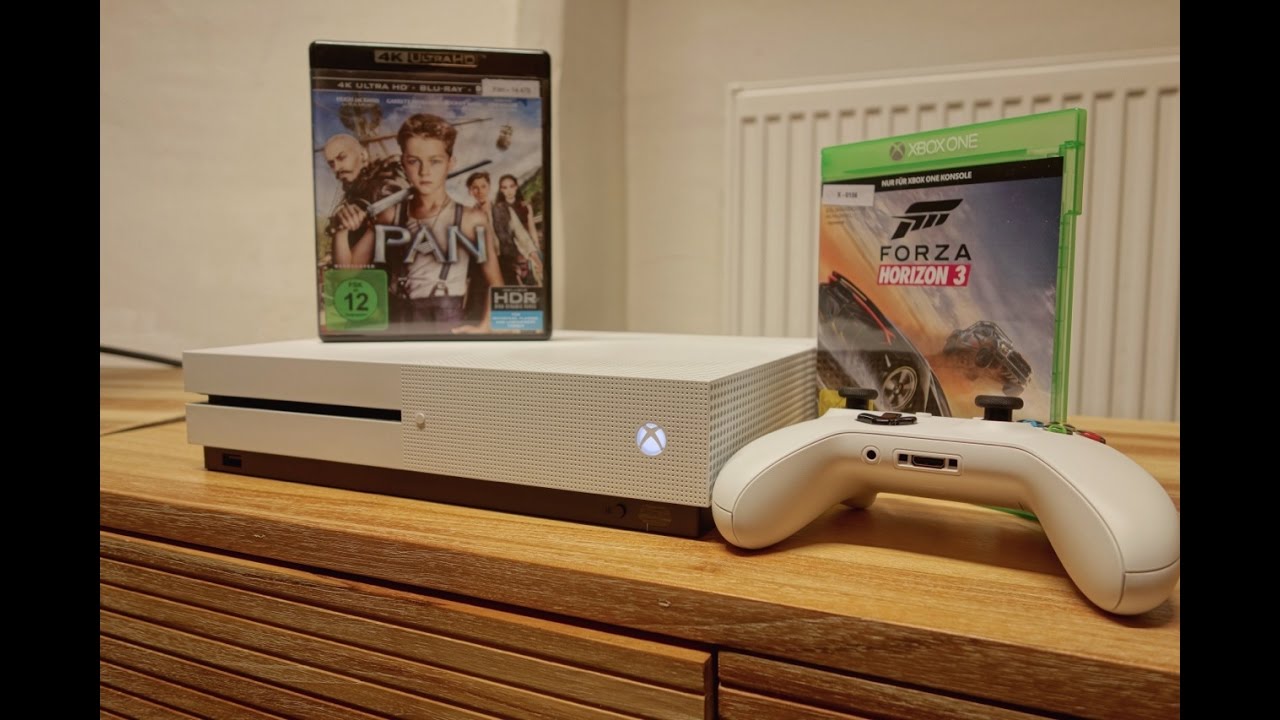 Microsoft Xbox One S im UHD HDR Test