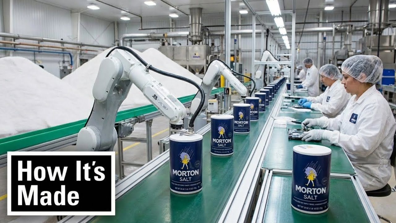 How It&rsquo;s Made: Morton Salt | Factory Process