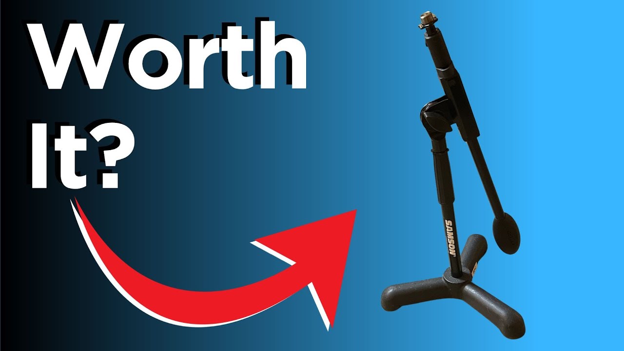 Samson MB1 Mini Boom Stand – Is It Worth It? Mic Stand Review