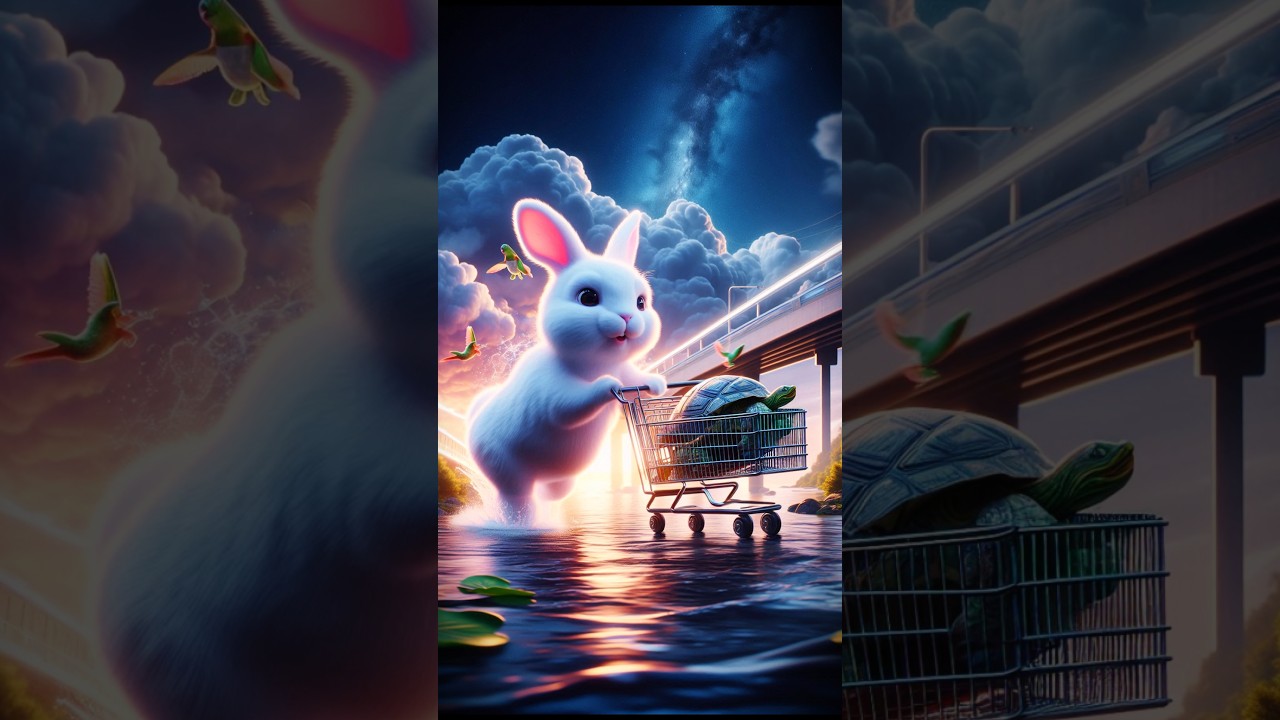 Top Animal Behaviorist Reveals BEST LOYALTY Story Of Rabbit And Turtle #ai #rabbit  #facts #shorts