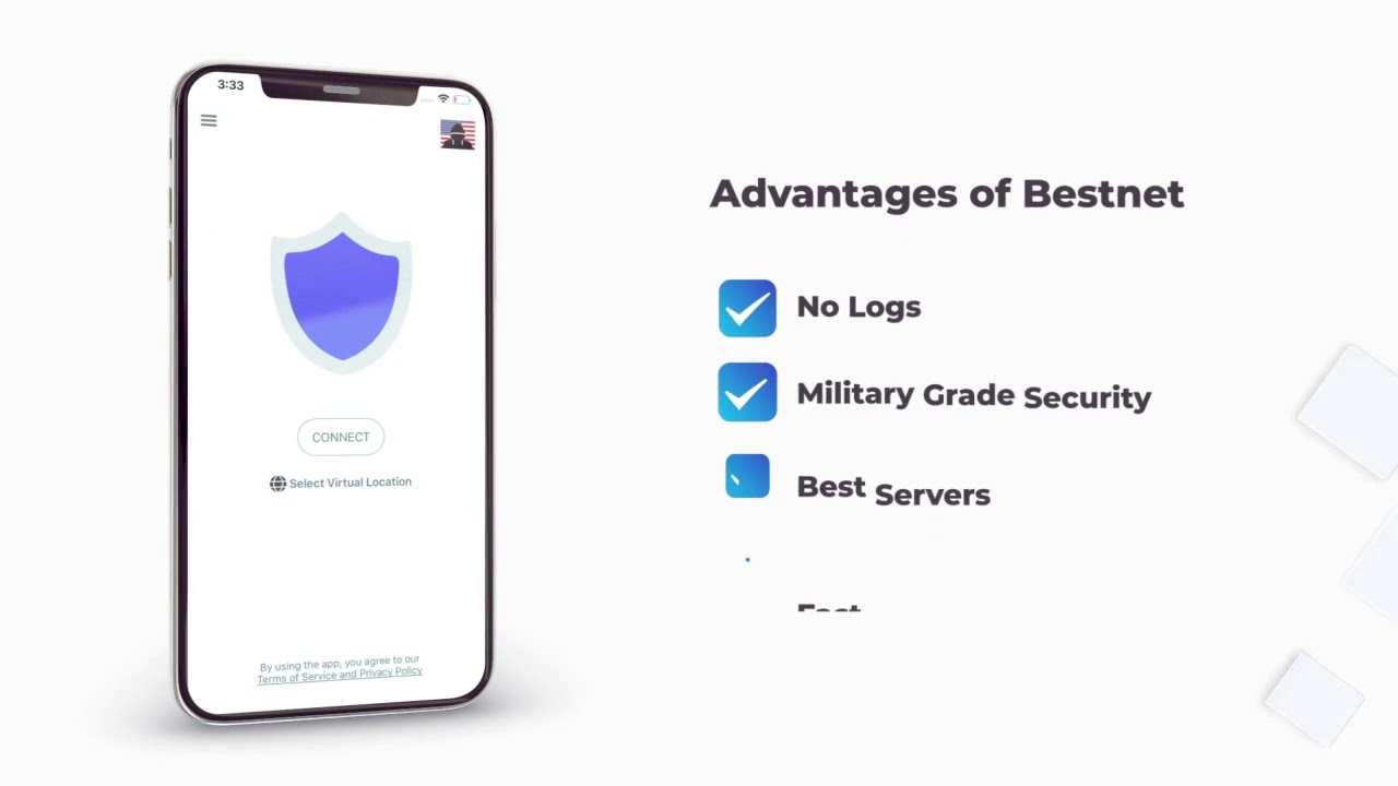 Bestnet Бесплатный VPN ДЛЯ iOS, IPhone и IPad