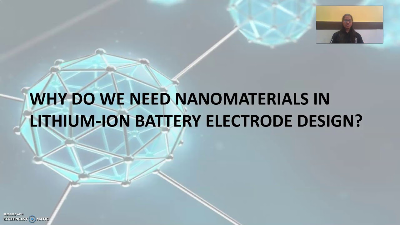 Nanomaterials in lithium-ion battery electrode design