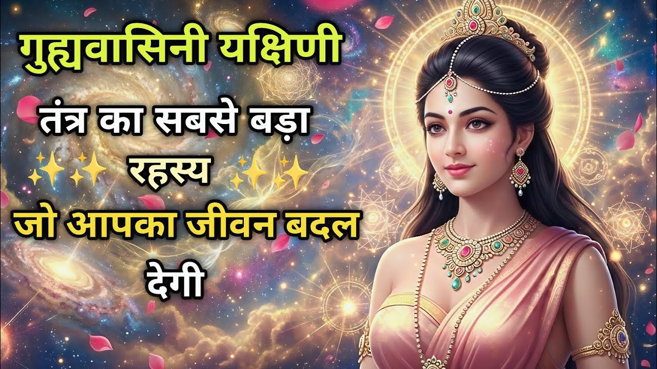 तंत्र शास्त्र की सबसे गुप्त यक्षिणी साधना | कुबेर लोक की देवी गुह्यवासिनी यक्षिणी का रहस्य #yakshni 