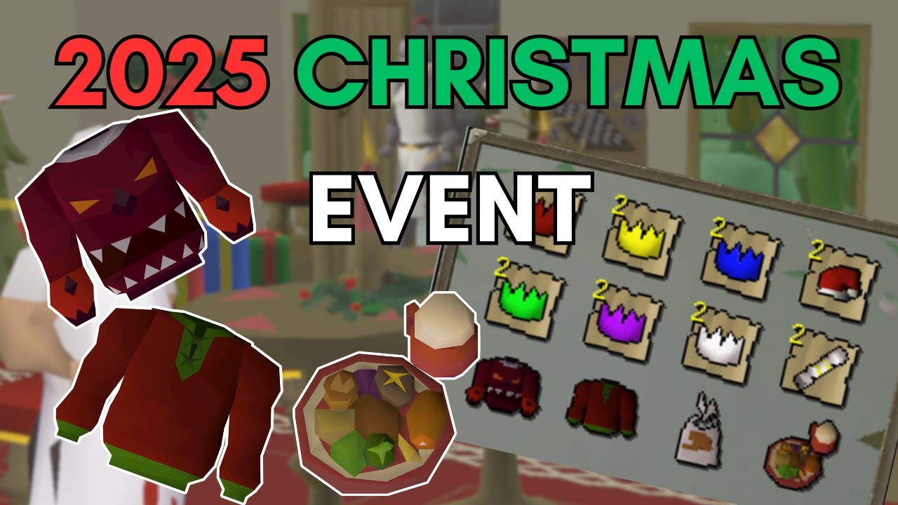 OSRS 2025 Christmas Event - 500k Rewards!