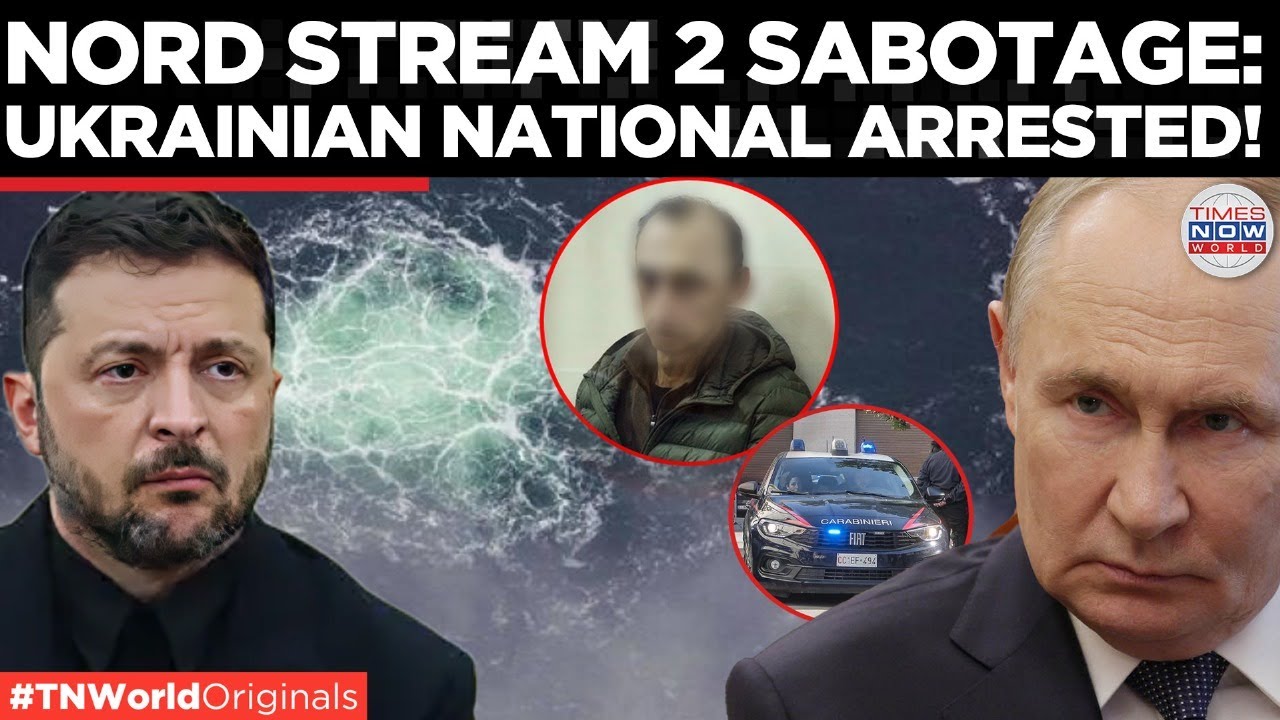 Ukrainian suspect arrested 3 years after alleged Nord Stream pipelines sabotage| Times Now World