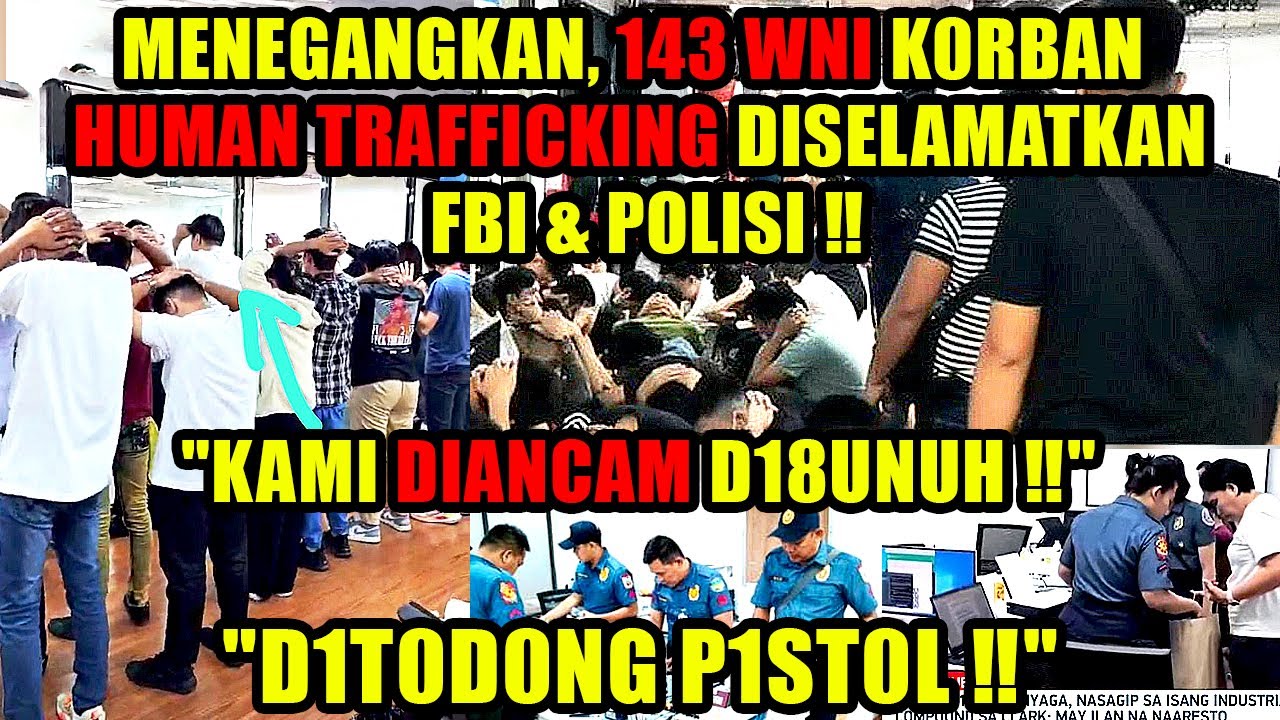 FBI &  POLISI GREBEK, EVAKUASI 1000 K0RB*N TPPO DI FILIPINA‼️TERNYATA MAFIANYA ORANG INDONESIA‼️