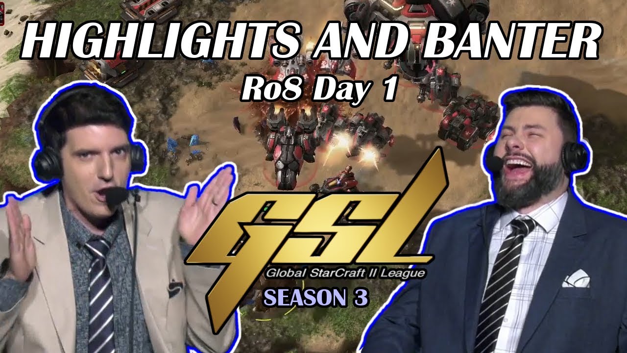 Tasteless и Artosis — StarCraft II — GSL 2019, сезон 3, 8-й раунд, день 1 — основные моменты и шутки