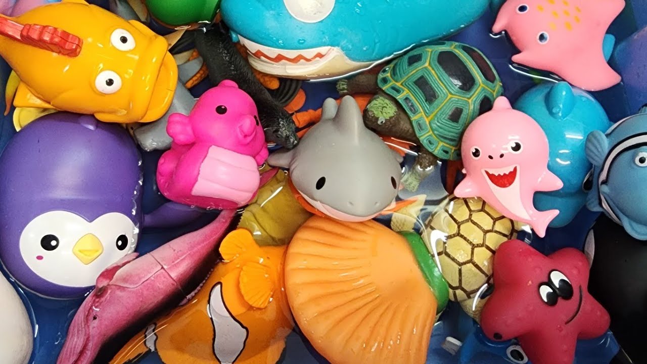 Sea animal toys for kids in water| Sea Creature Names and Facts
