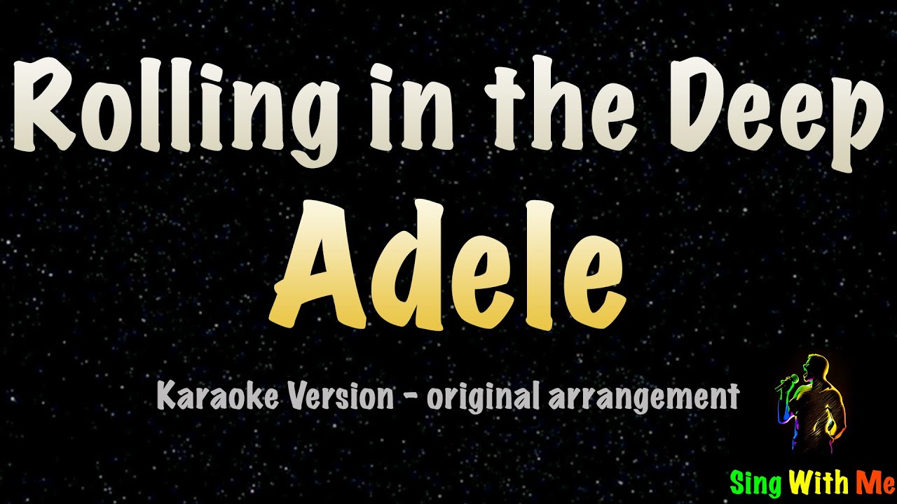 Adele - Rolling in the Deep (Новая Караоке Версия)