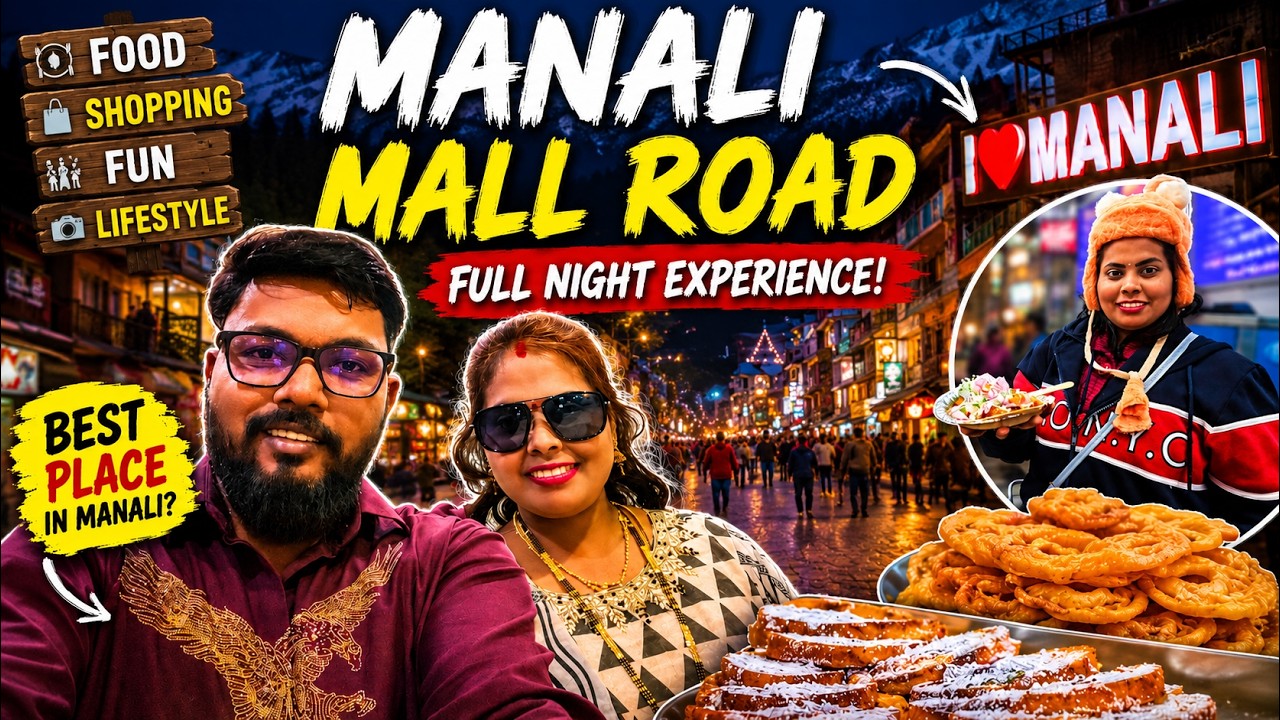 😱 Best Budget Shopping in Manali Mall Road 🛍️ Sweaters Starting Cheap!