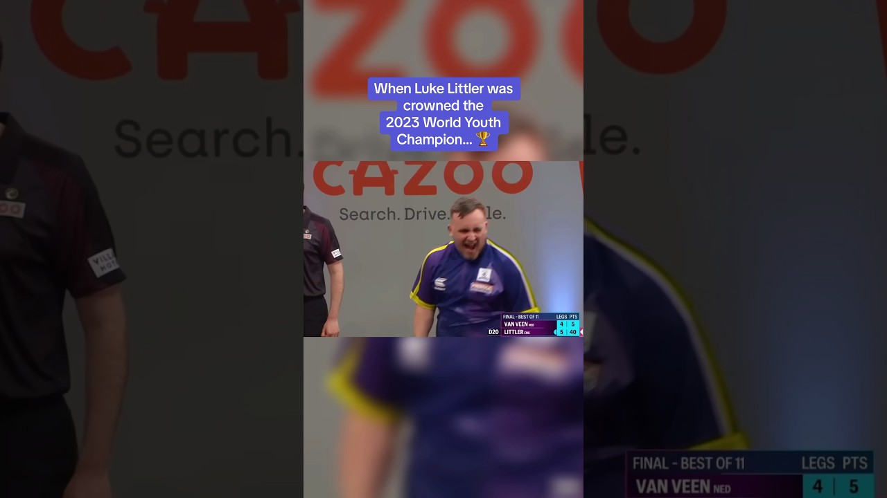 When Luke Littler became World Champion&hellip;🏆 #darts #lukelittler