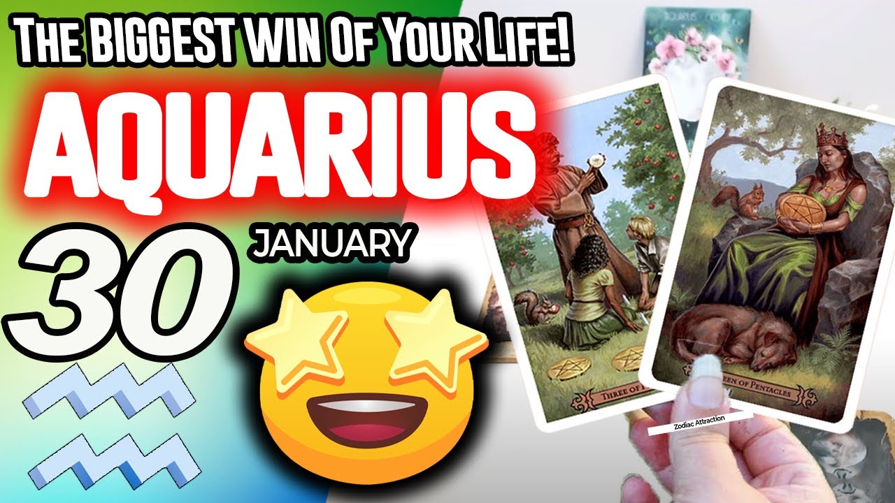 Aquarius ♒️IT&rsquo;S COMING!👀The BIGGEST WIN Of Your Life!💰🆙 horoscope for today JANUARY 30 2026 ♒️ tarot