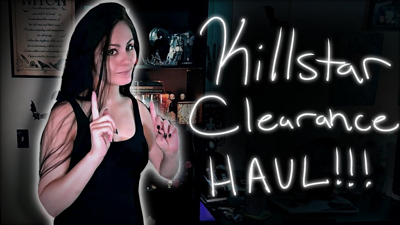Killstar haul!!! (I've been hiding this one for a little while ^^)